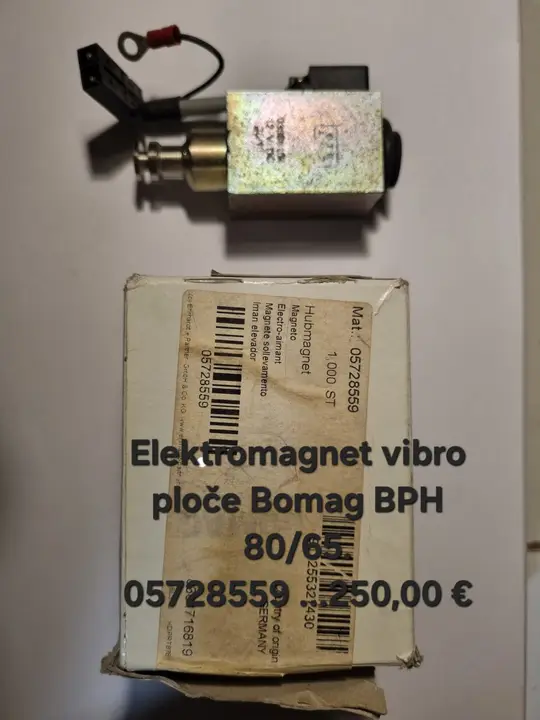 Bageri Rovokopaci 05725559 - Elektromagnet vibro ploče  BPH 8065