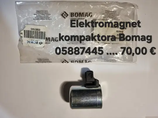 Bageri Rovokopaci 05887445 - Elektromagnet kompaktora Bomag